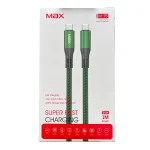 کابل آیفون (و اندروید) مدل M15 برند MAX – USB-C to USB-C